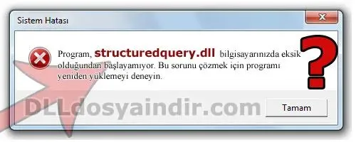 structuredquery.dll hatası
