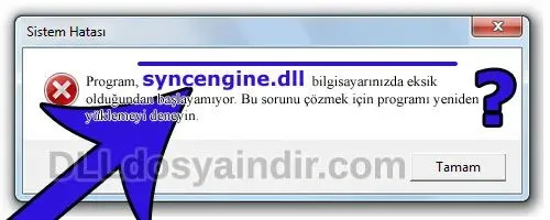 syncengine.dll hatası
