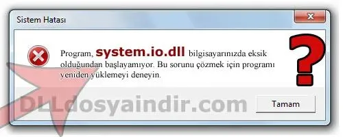 system.io.dll hatası