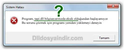 tapi.dll hatası