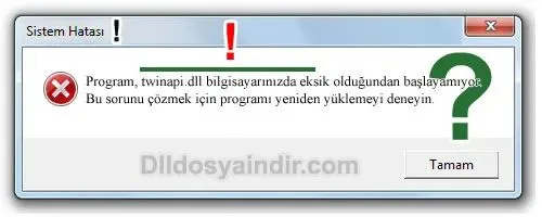 twinapi.dll hatası