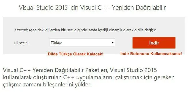 visual-studio-2015-icin-visual-c-yeniden-dagitilabilir-turkce-paketi-indir