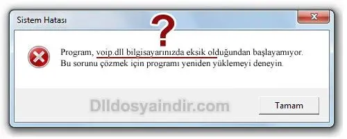 voip.dll hatası