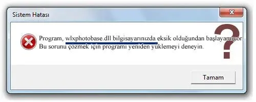 wlxphotobase.dll Hata Görüntüsü