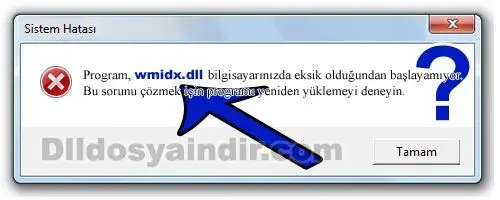 wmidx.dll hatası