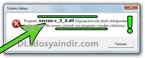 xerces-c_3_0.dll hatası