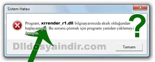 xrrender_r1.dll hatası
