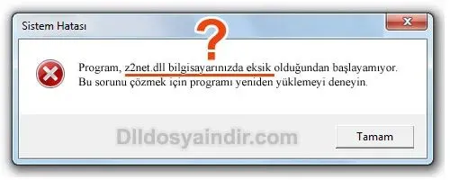 z2net.dll hatası